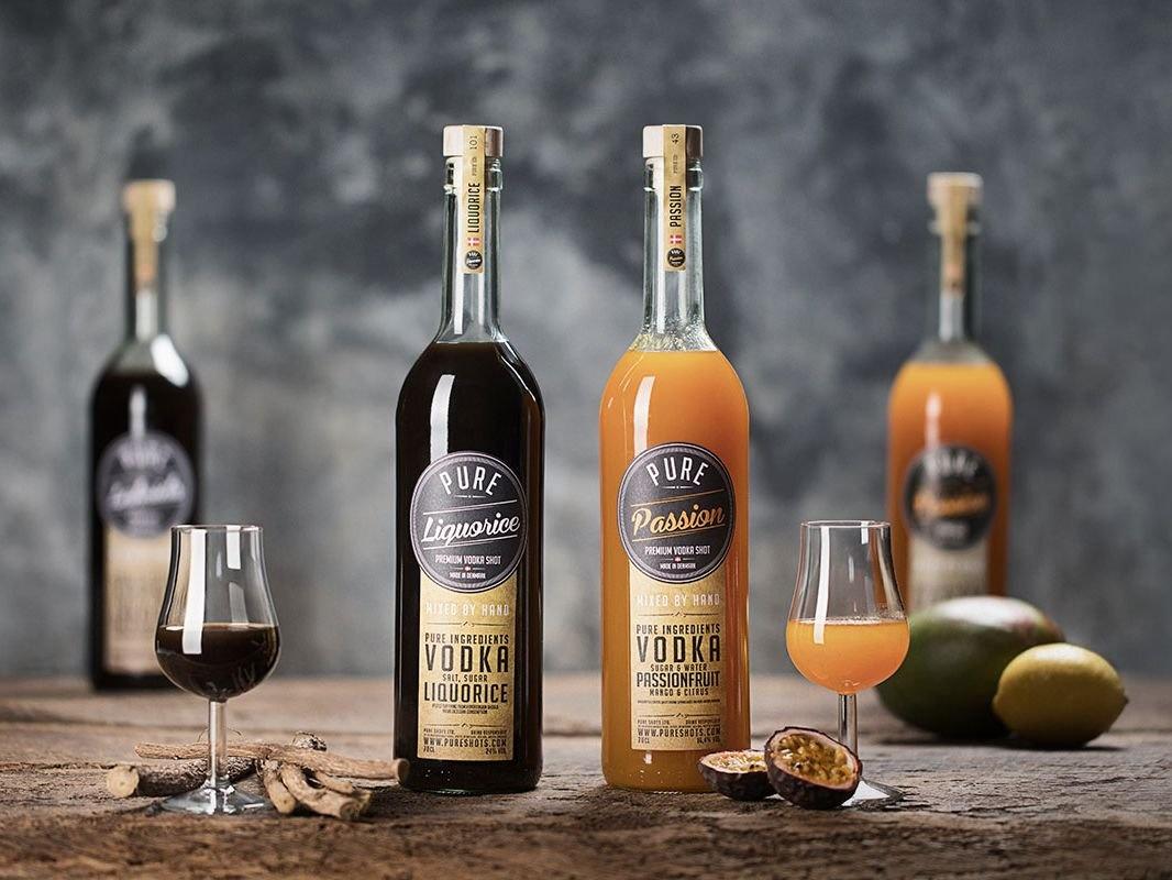 Pure Shot - Et billede af en enkel og ren shot, klar til at blive serveret og nydt