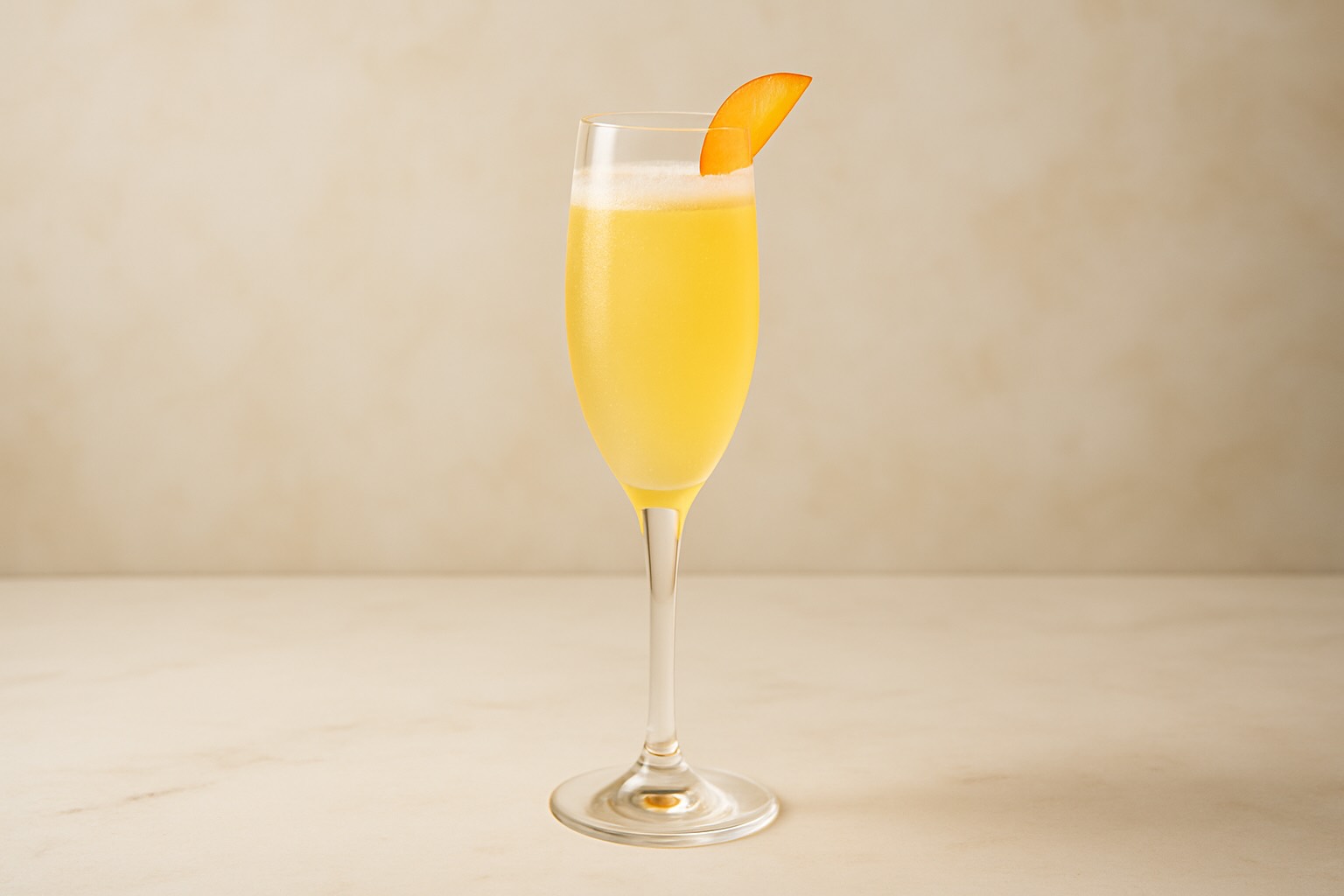 Bellini drink